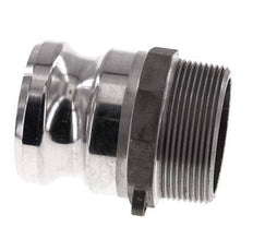 Acoplamiento de aluminio Camlock DN 50 (2'') R 2'' rosca macho tipo F MIL-C-27487
