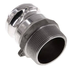 Acoplamiento de aluminio Camlock DN 50 (2'') R 2'' rosca macho tipo F MIL-C-27487