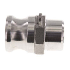 Acoplamiento de acero inoxidable Camlock DN 20 (3/4'') Extremo para soldar (26,9 mm) Tipo F (AS) MIL-C-27487