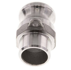 Acoplamiento de acero inoxidable Camlock DN 20 (3/4'') Extremo para soldar (26,9 mm) Tipo F (AS) MIL-C-27487