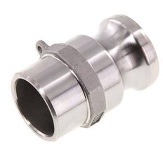 Acoplamiento de acero inoxidable Camlock DN 32 (1 1/4'') Extremo para soldar (42,4 mm) Tipo F (AS) MIL-C-27487