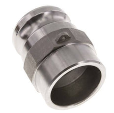 Acoplamiento de acero inoxidable Camlock DN 60 (2 1/2'') Extremo para soldar (76,1 mm) Tipo F (AS) MIL-C-27487