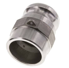 Acoplamiento de acero inoxidable Camlock DN 60 (2 1/2'') Extremo para soldar (76,1 mm) Tipo F (AS) MIL-C-27487