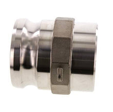 Acoplamiento de acero inoxidable Camlock DN 75 (3'') Extremo para soldar (88,9 mm) Tipo F (AS) MIL-C-27487