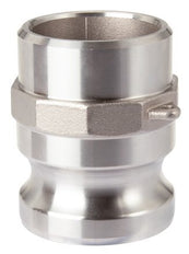 Acoplamiento de acero inoxidable Camlock DN 90 (4'') Extremo para soldar (114,3 mm) Tipo F (AS) MIL-C-27487