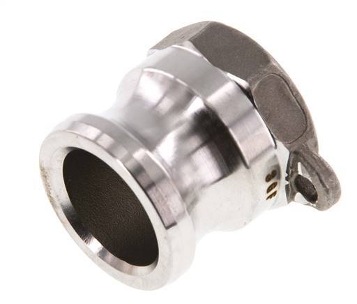 Acoplamiento de acero inoxidable Camlock DN 20 (3/4'') Rp 3/4'' Rosca Hembra Tipo A MIL-C-27487