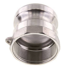 Acoplamiento de acero inoxidable Camlock DN 50 (2'') Rp 2'' Rosca Hembra Tipo A MIL-C-27487