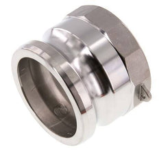 Acoplamiento de acero inoxidable Camlock DN 75 (3'') Rp 3'' Rosca Hembra Tipo A MIL-C-27487