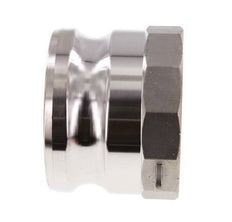 Acoplamiento de acero inoxidable Camlock DN 75 (3'') Rp 3'' Rosca Hembra Tipo A MIL-C-27487
