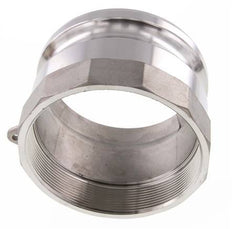 Acoplamiento de acero inoxidable Camlock DN 90 (4'') Rp 4'' Rosca Hembra Tipo A MIL-C-27487
