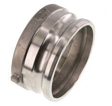 Acoplamiento de acero inoxidable Camlock DN 120 (5'') Rp 5'' Rosca Hembra Tipo A MIL-C-27487