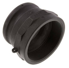 Acoplamiento de polipropileno Camlock DN 90 (4'') Rp 4'' Rosca Hembra Tipo A MIL-C-27487