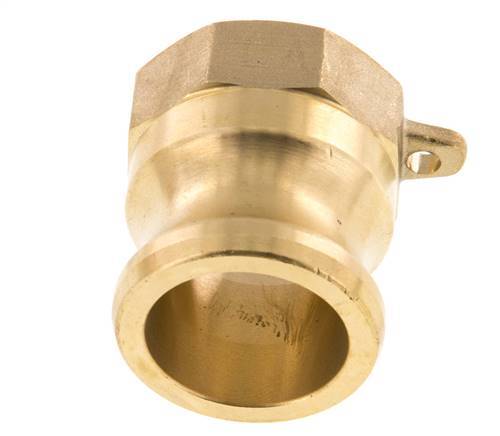 Acoplamiento de latón Camlock DN 20 (3/4'') Rp 3/4'' Hembra Tipo A MIL-C-27487