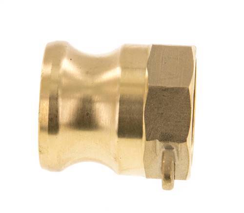 Acoplamiento de latón Camlock DN 20 (3/4'') Rp 3/4'' Hembra Tipo A MIL-C-27487