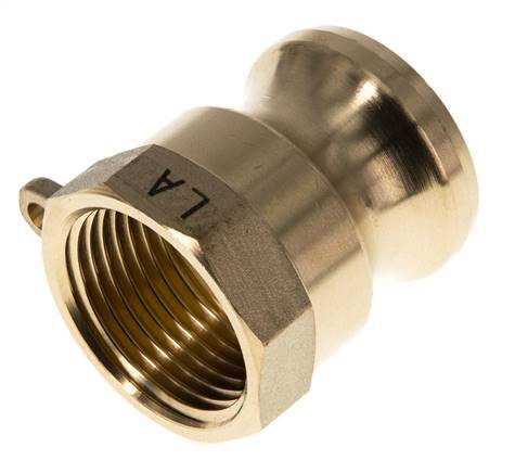 Acoplamiento de latón Camlock DN 25 (1'') Rp 1'' Hembra Tipo A MIL-C-27487