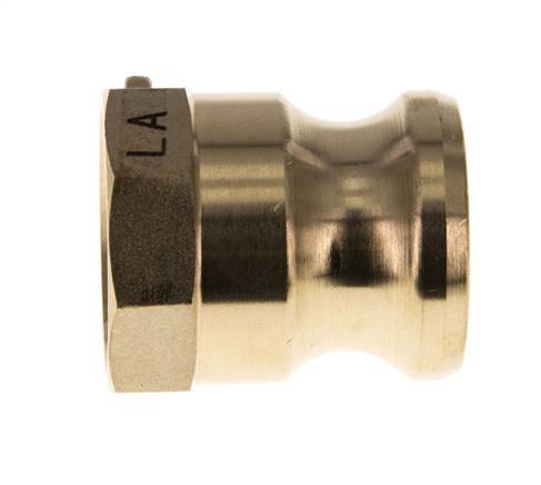 Acoplamiento de latón Camlock DN 25 (1'') Rp 1'' Hembra Tipo A MIL-C-27487