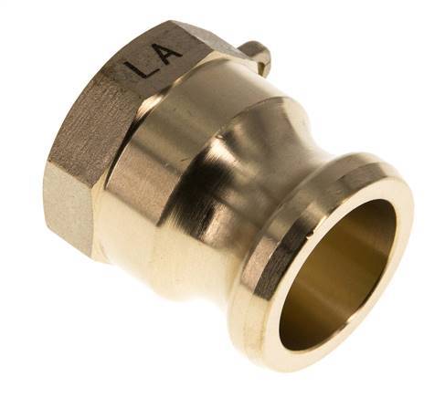 Acoplamiento de latón Camlock DN 25 (1'') Rp 1'' Hembra Tipo A MIL-C-27487