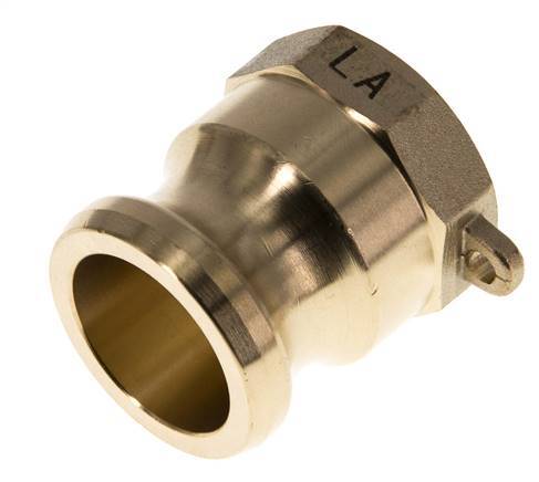 Acoplamiento de latón Camlock DN 25 (1'') Rp 1'' Hembra Tipo A MIL-C-27487