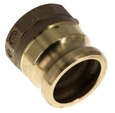 Acoplamiento de latón Camlock DN 60 (2 1/2'') Rp 2 1/2'' Rosca Hembra Tipo A MIL-C-27487