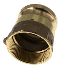 Acoplamiento de latón Camlock DN 60 (2 1/2'') Rp 2 1/2'' Rosca Hembra Tipo A MIL-C-27487