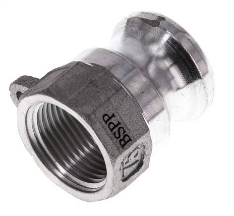 Acoplamiento de aluminio Camlock DN 20 (3/4'') Rp 3/4'' Rosca Hembra Tipo A MIL-C-27487