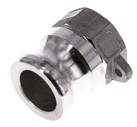 Acoplamiento de aluminio Camlock DN 20 (3/4'') Rp 3/4'' Rosca Hembra Tipo A MIL-C-27487