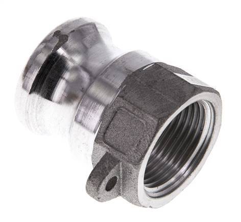 Acoplamiento de aluminio Camlock DN 20 (3/4'') Rp 3/4'' Rosca Hembra Tipo A MIL-C-27487