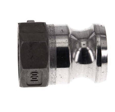 Acoplamiento de aluminio Camlock DN 25 (1'') Rp 1'' Rosca hembra Tipo A MIL-C-27487