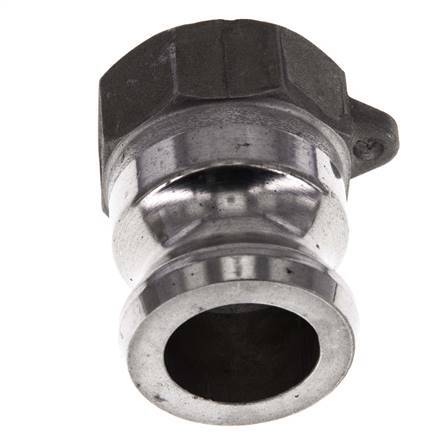 Acoplamiento de aluminio Camlock DN 25 (1'') Rp 1'' Rosca hembra Tipo A MIL-C-27487