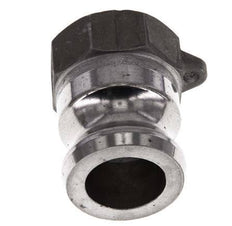 Acoplamiento de aluminio Camlock DN 25 (1'') Rp 1'' Rosca hembra Tipo A MIL-C-27487