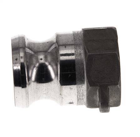 Acoplamiento de aluminio Camlock DN 25 (1'') Rp 1'' Rosca hembra Tipo A MIL-C-27487