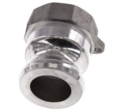 Acoplamiento de aluminio Camlock DN 32 (1 1/4'') Rp 1 1/4'' Rosca Hembra Tipo A MIL-C-27487