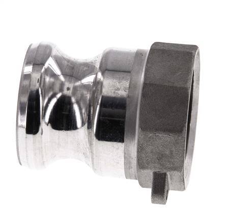 Acoplamiento de aluminio Camlock DN 32 (1 1/4'') Rp 1 1/4'' Rosca Hembra Tipo A MIL-C-27487