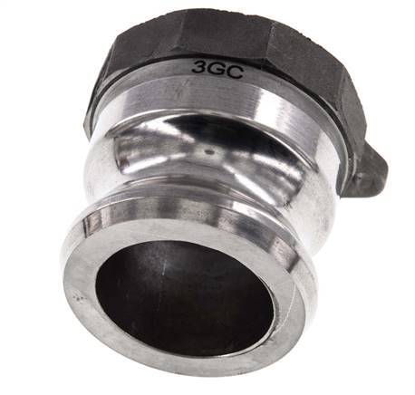 Acoplamiento de aluminio Camlock DN 40 (1 1/2'') Rp 1 1/2'' Rosca Hembra Tipo A MIL-C-27487