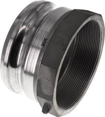 Acoplamiento de aluminio Camlock DN 90 (4'') Rp 4'' Rosca Hembra Tipo A MIL-C-27487