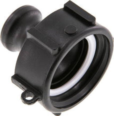 Acoplamiento de polipropileno Camlock DN 25 (1'') S 60 x 6 Conector IBC Tipo A MIL-C-27487