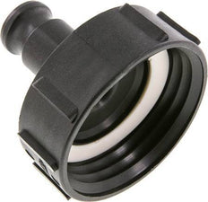 Acoplamiento de polipropileno Camlock DN 25 (1'') S 100 x 8 Conector IBC Tipo A MIL-C-27487