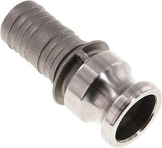 Acoplamiento de acero inoxidable Camlock DN 32 (1 1/4'') Pilar de manguera (32 mm) Tipo E MIL-C-27487