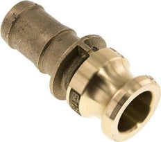 Acoplamiento de latón Camlock DN 32 (1 1/4'') Pilar de manguera (32 mm) Tipo E MIL-C-27487