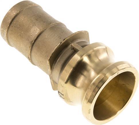 Acoplamiento de latón Camlock DN 40 (1 1/2'') Pilar de manguera (38 mm) Tipo E MIL-C-27487