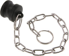 Tapón de acoplamiento de polipropileno Camlock DN 20 (3/4'') tipo DP MIL-C-27487 [2 piezas]