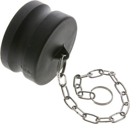 Enchufe de polipropileno Camlock DN 75 (3'') Tipo DP MIL-C-27487
