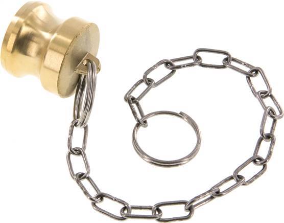 Enchufe de latón Camlock DN 25 (1'') Tipo DP MIL-C-27487