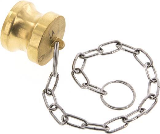 Enchufe de latón Camlock DN 32 (1 1/4'') Tipo DP MIL-C-27487