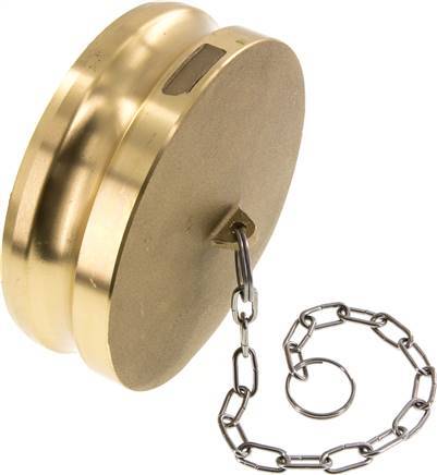 Enchufe de latón Camlock DN 120 (5'') Tipo DP MIL-C-27487