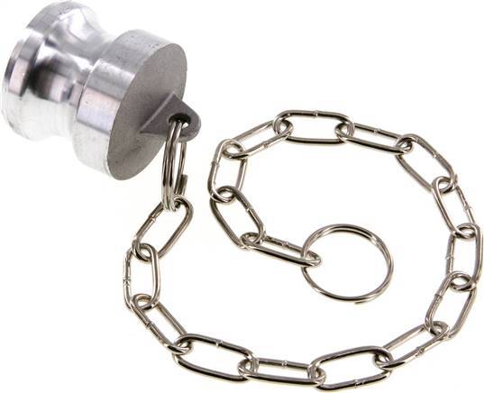 Enchufe de aluminio Camlock DN 32 (1 1/4'') Tipo DP MIL-C-27487