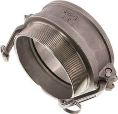 Acoplamiento de seguridad Camlock DN 140 (6'') de acero inoxidable R 6'' rosca macho tipo B MIL-C-27487
