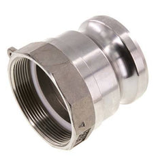 Acoplamiento de acero inoxidable Camlock DN 60 (2 1/2'') G 2 1/2'' Rosca hembra Tipo A EN 14420-7 (DIN 2828)