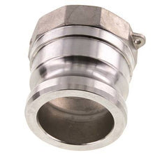 Acoplamiento de acero inoxidable Camlock DN 60 (2 1/2'') G 2 1/2'' Rosca hembra Tipo A EN 14420-7 (DIN 2828)