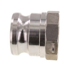 Acoplamiento de acero inoxidable Camlock DN 60 (2 1/2'') G 2 1/2'' Rosca hembra Tipo A EN 14420-7 (DIN 2828)